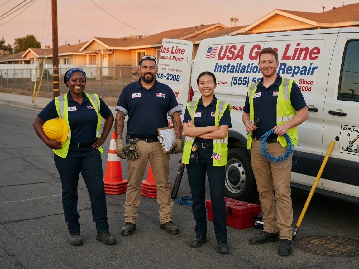 Gas Line Installation company in Frisco, TX